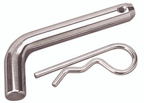 RECEIVER PIN WITH CLIP 5/8"