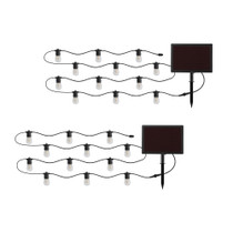 30 Ft 12 Socket LED String Lights (2-Pack) (22046)