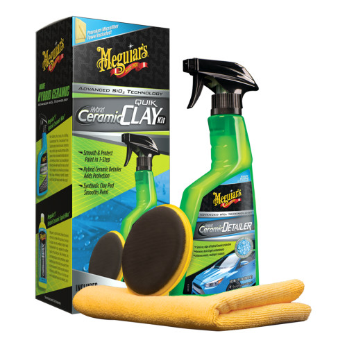 Meguiar's Hybrid Ceramic Quik Clay Kit - P/N G200200 - ProPride Hitch
