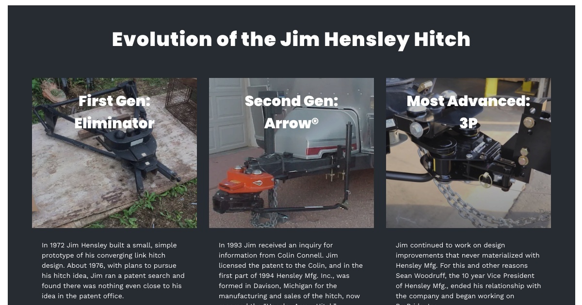 ProPride 3P vs Hensley Arrow - A Comparison of Towing Solutions