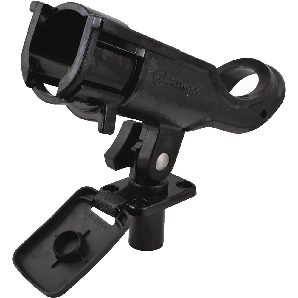 Attwood Heavy Duty Adjustable Rod Holder with Flush Mount P/N