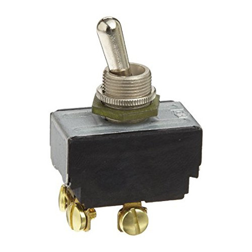 Eaton Toggle Switch, DPST, 15A, 250VAC, OnNoneOff TremTech