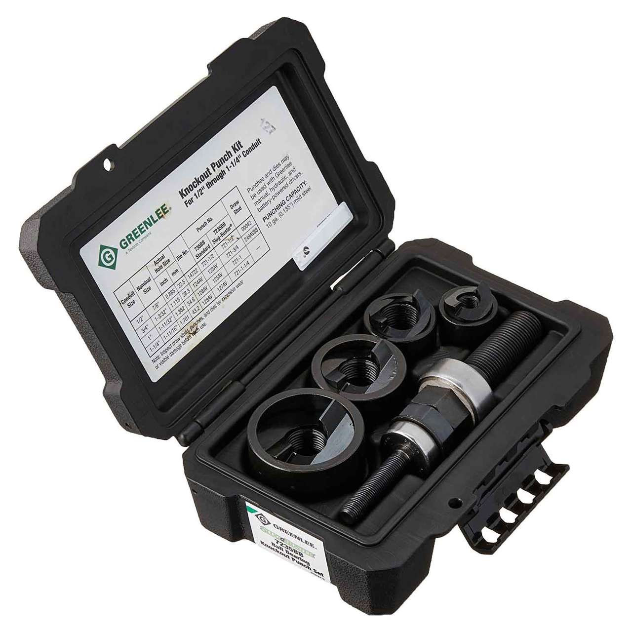 Greenlee SlugBuster Manual Knockout Punch Set TremTech Electrical