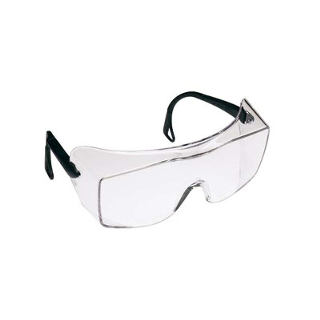 3m Clear Anti Fog Over Glass Safety Glasses Black