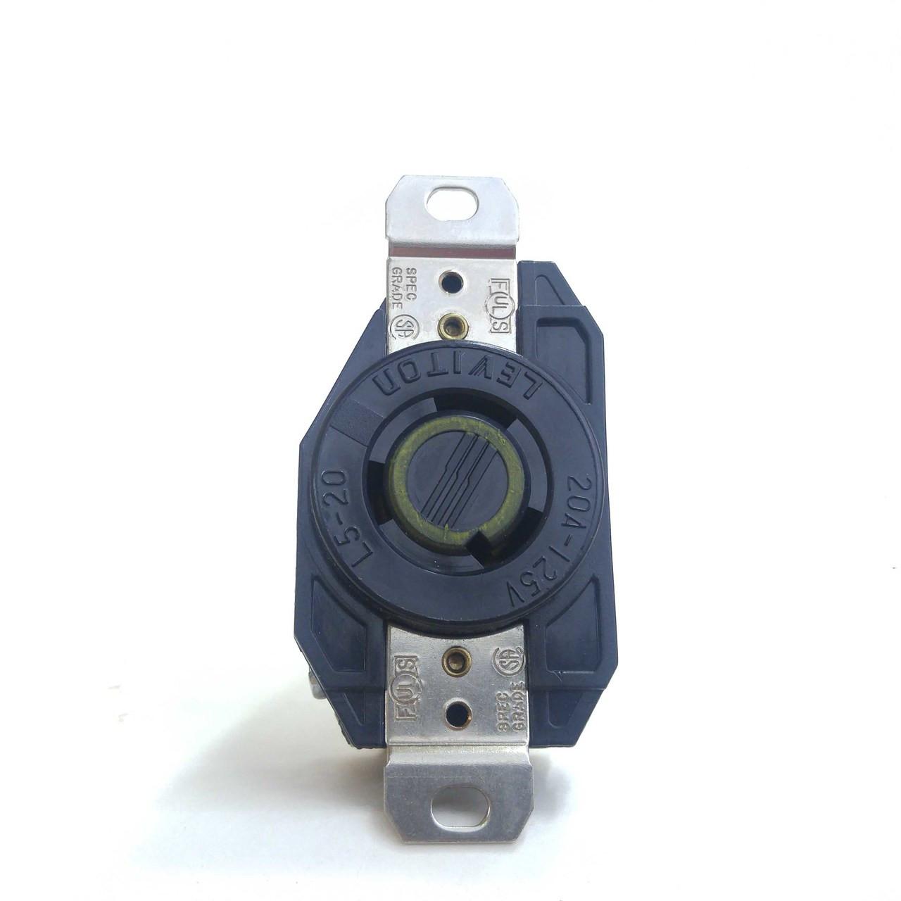 Leviton L5-20R 2P3W 20A 125V Twist Lock Receptacle - TremTech