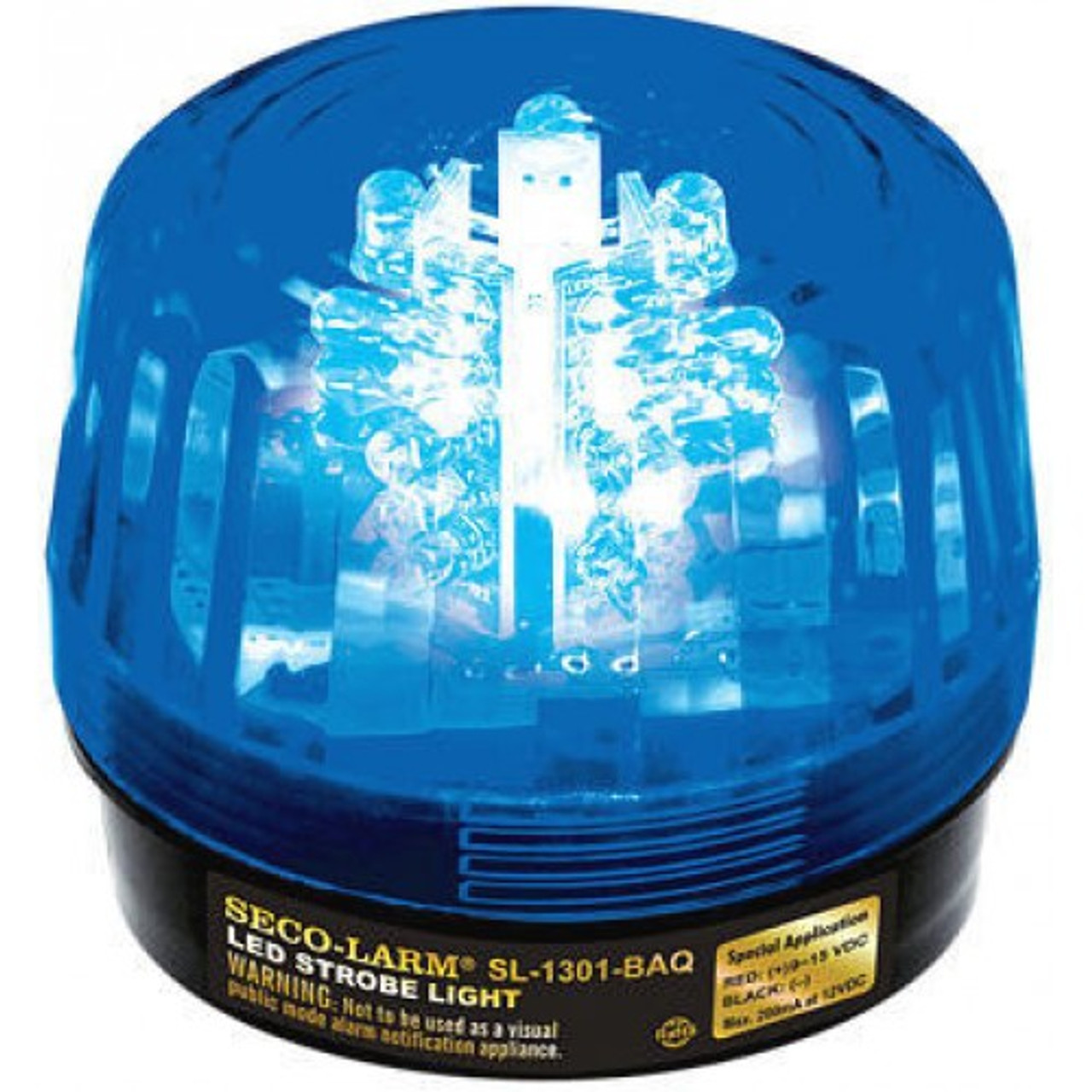 Seco-Larm SL-1301-BAQ/B LED Strobe Light - Blue - TremTech