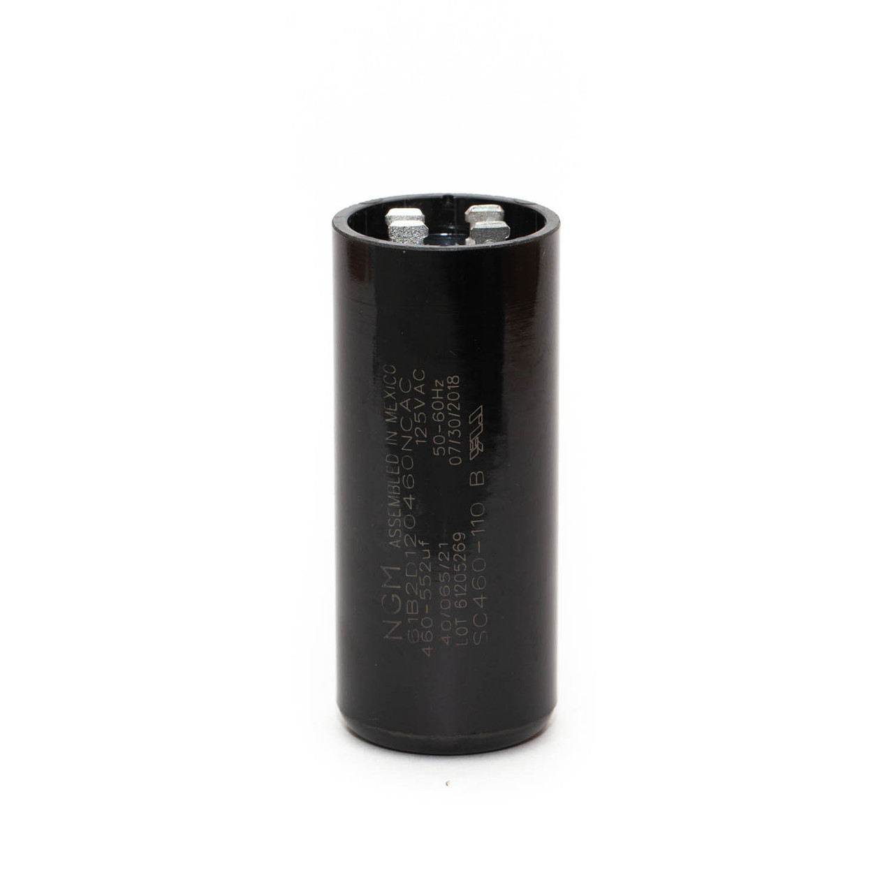 NGM 125VAC 460-552µF Start Capacitor 61B2D120460NCAC (SC460-110B
