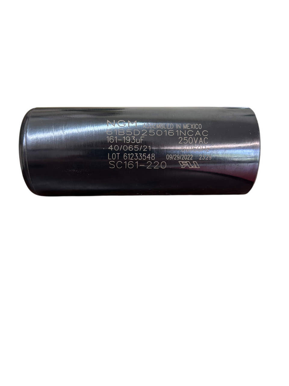 NGM 250Vac 161-193µF Start Capacitor 61B5D250161NCAC (SC161-220