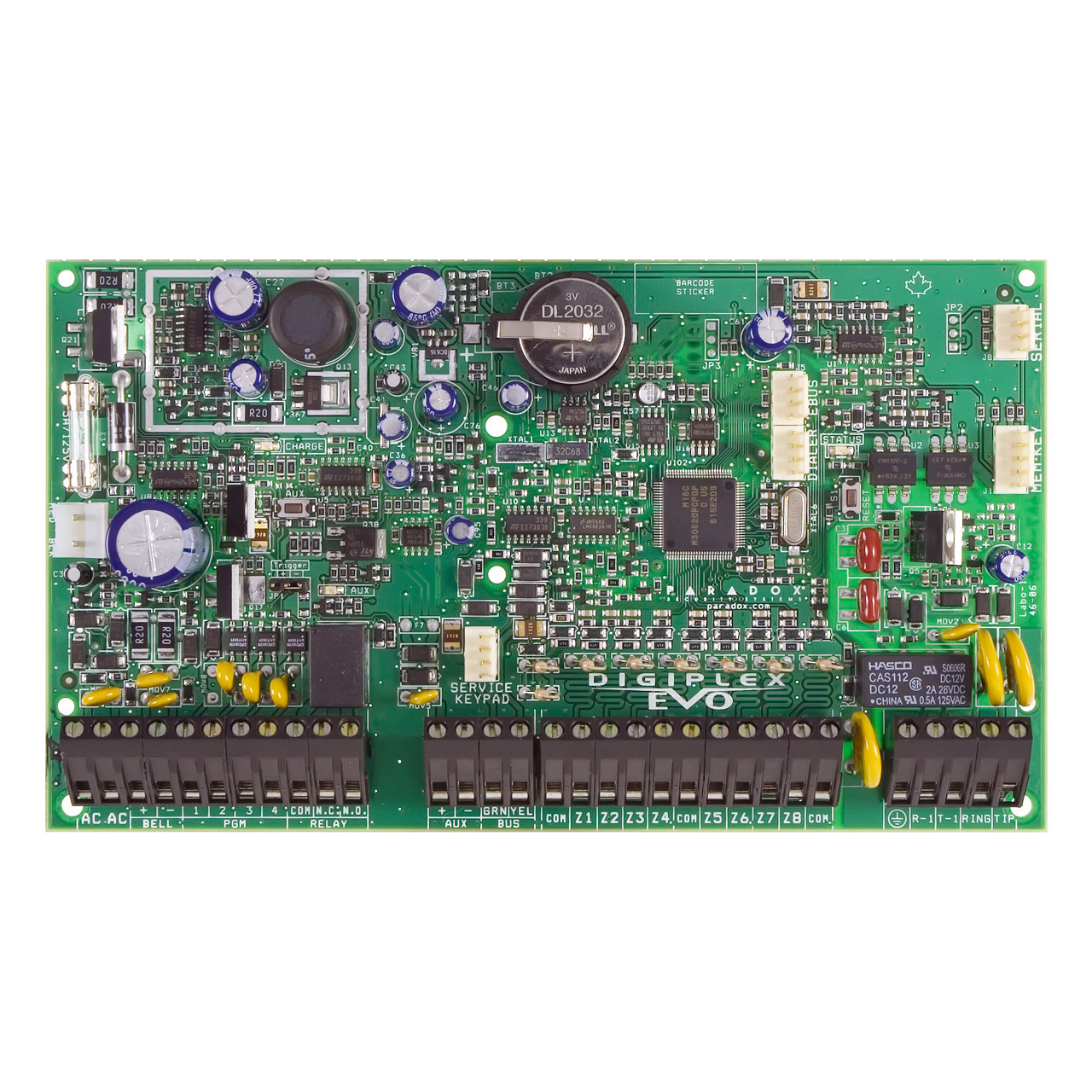 Paradox EVO192, 8 to 192 Zone Control Panel Kit - TremTech