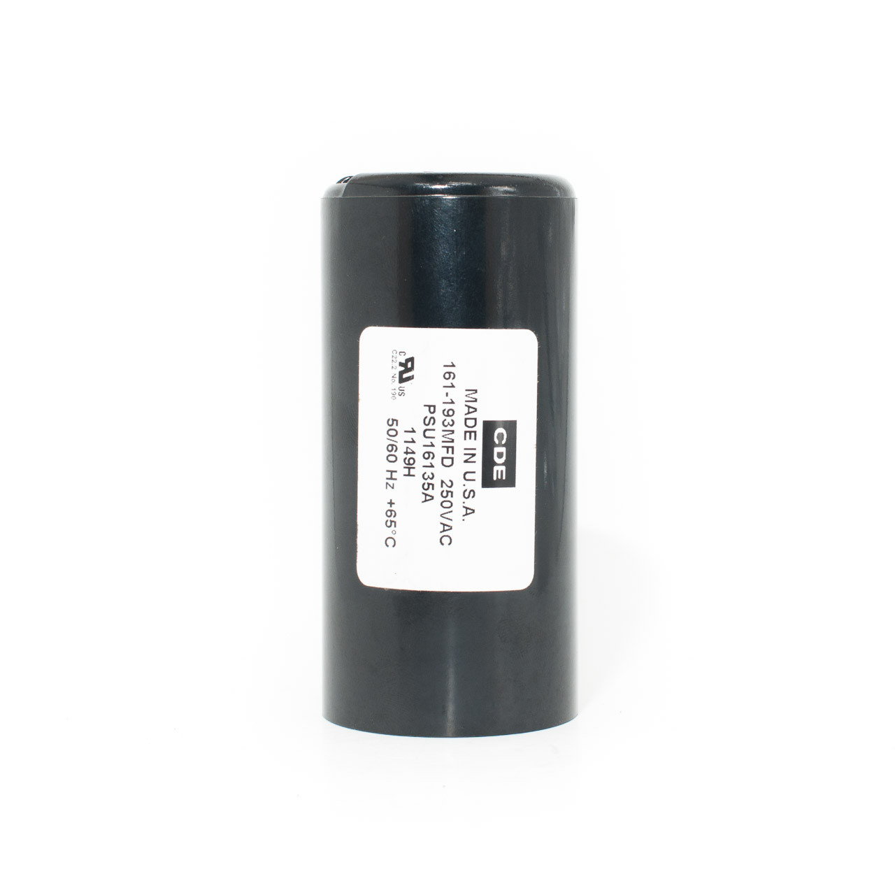 Cornell Dubilier 161-193μF 250VAC Motor Start Capacitor - TremTech