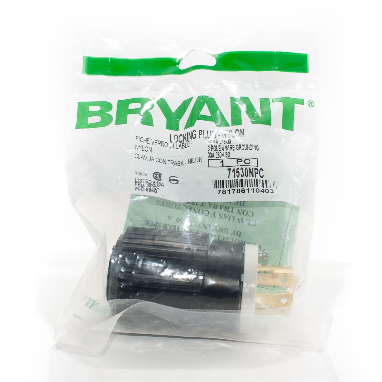 L15-30R Screw Terminal Watertight Safety Shroud Female Connector Body Locking Devices 30A 3-Phase Delta 250V AC Twist-Lock Black and White 3-Pole 4-Wire Grounding L15-30R Screw Terminal Watertight Safety Shroud Female Connector Body Locking Devices 30A 3-Phase Delta 250V AC Twist-Lock Black and White 3-Pole 4-Wire Grounding