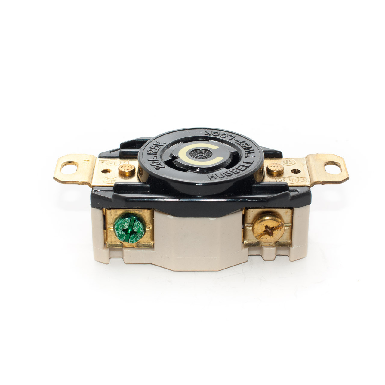 L5-20R 2P3W 20A 125V Twist Lock Receptacle - TremTech Electrical