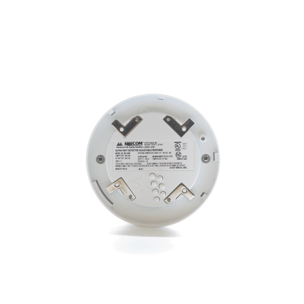 Mircom MIX-3300 Addressable Heat Detector