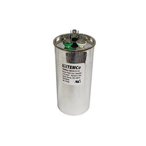 山崎産業株式会社｜リサイクルトラッシュ ECO-50（プッシュ蓋）ホワイト TEMCo Industrial 50+5 uf/MFD 370 VAC ボルト ラウンド デュアル ラン コンデンサ 50/60