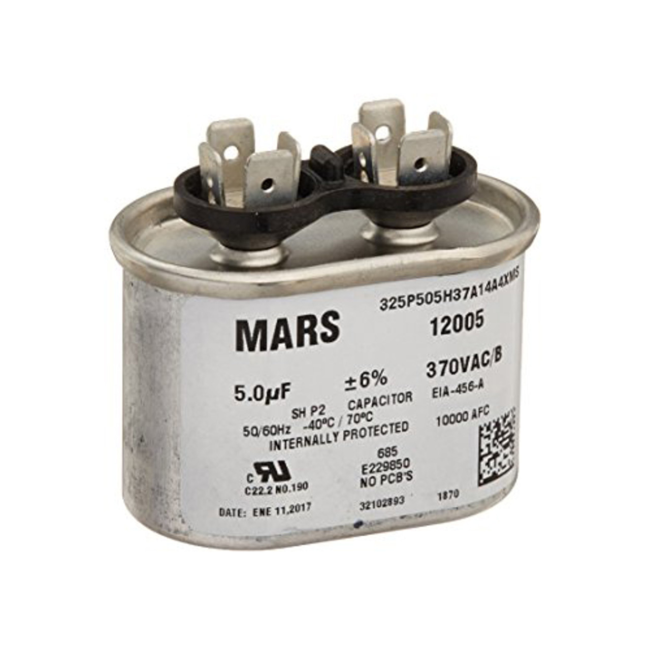 Mars Run Capacitor 5MFD 370VAC - TremTech Electrical Systems