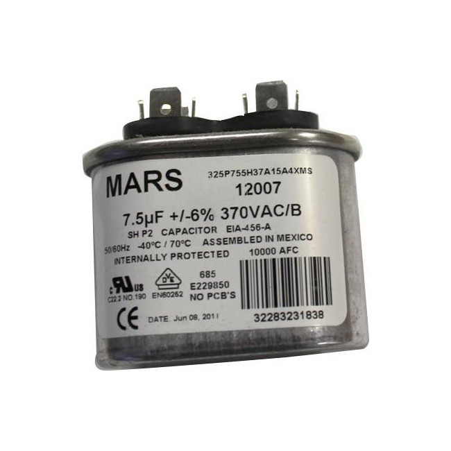 Mars Run Capacitor 7.5MFD 370VAC (325P755H37A15A4XMS) - TremTech