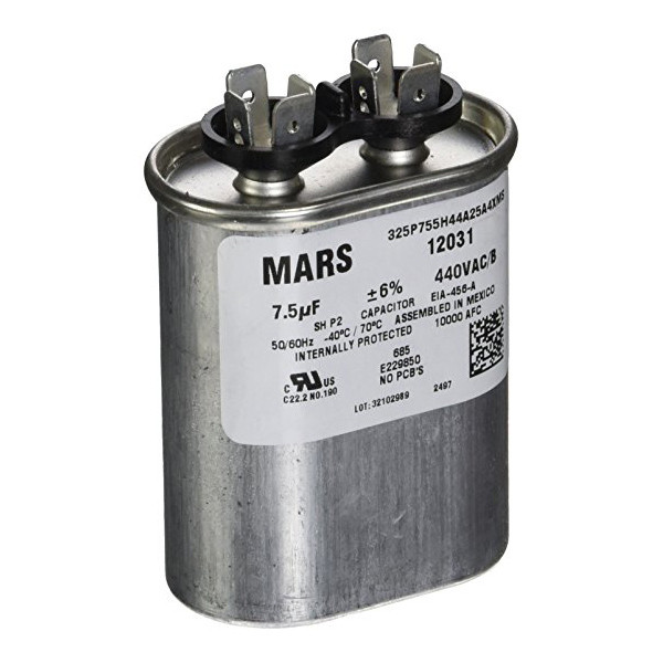 Mars Run Capacitor 7.5 µF 440/370Vac - TremTech Electrical Systems