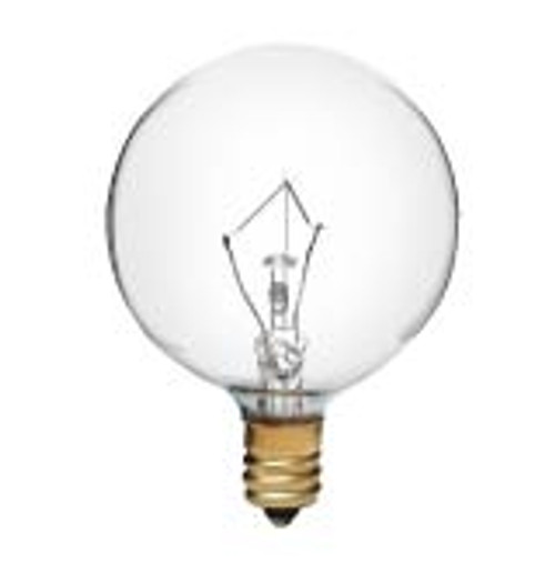 Standard 60W Clear Incandescent Lamp 130V