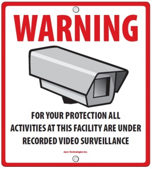 CCTV Warning Sign