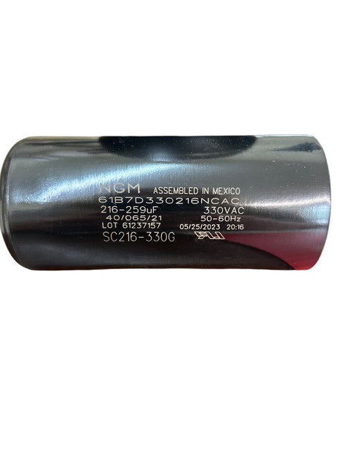 IRP 216-259 µF Round Start Capacitor – 220 VAC For HVAC Compressor & Motor (CS216X220)
