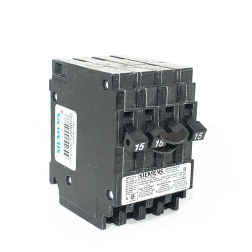 Siemens Q21515CTNC 15/2P15/15 Quad Push-On Breaker