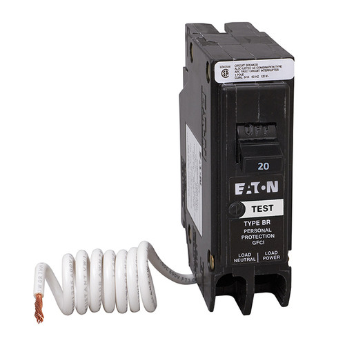 Leviton LB280-000-000 2-Pole 80A Circuit Breaker - 120/240V Plug-On Design For Electrical Panels