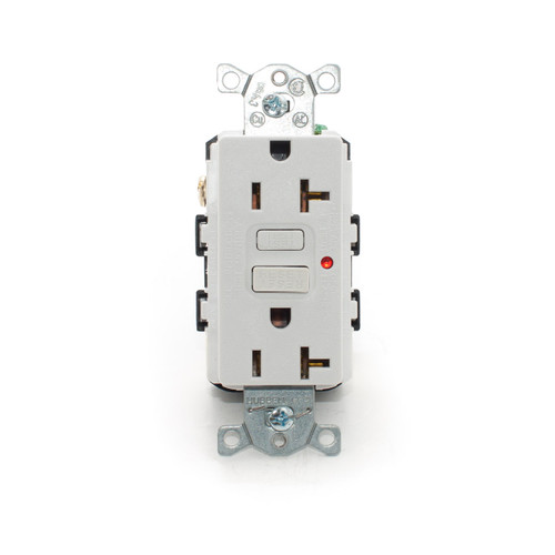 20A GFCI Receptacle, White