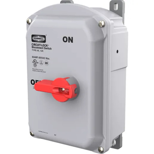 Hubbell Circuit Lock 60A 600V Disconnect Switch