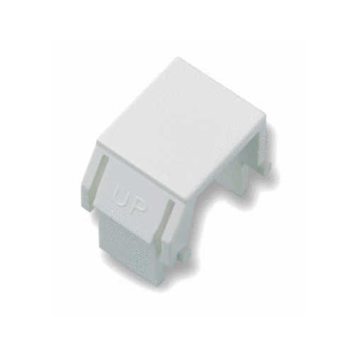 On-Q Blank Keystone Insert 10-Pack White