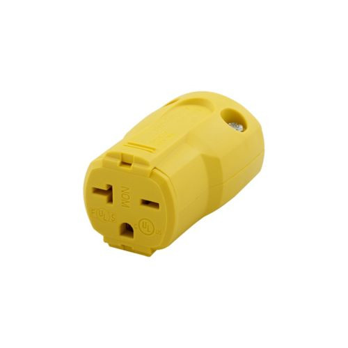 Cooper 20A 250V 2P3W STR 6-20R  Connector (Yellow)