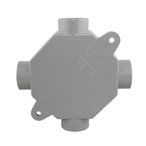 Scepter 1/2" x 3/4" PVC Hub Box