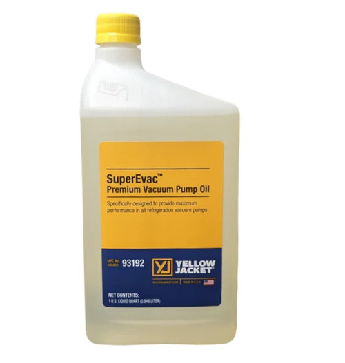 Yellow Jacket Super Evac Vacuum Pump Oil
