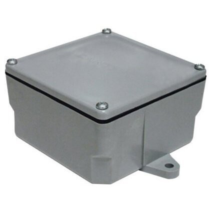 Royal 4" x 4" x 4" PVC Junction Box