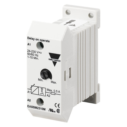 Carlo Gavazzi Screw Terminal 10 Second Range Relay