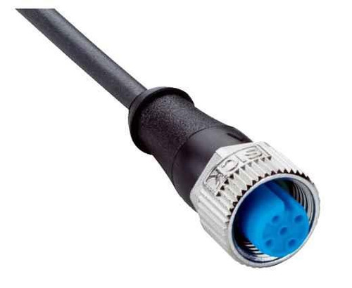Sick MM AWG22 5M M12 Female Cable