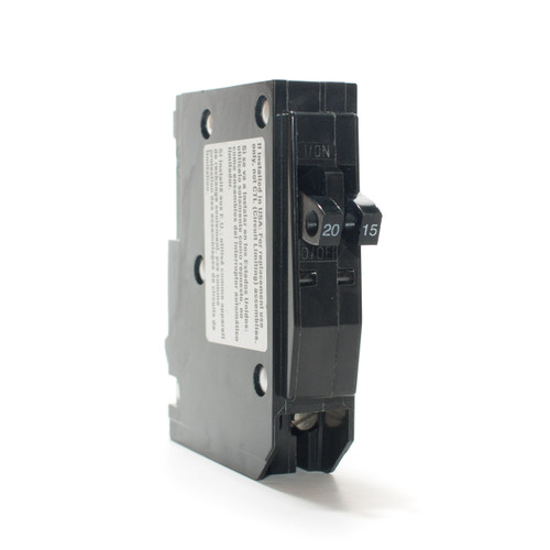 Square D QO2015 Tandem 20/15A Push-On Breaker