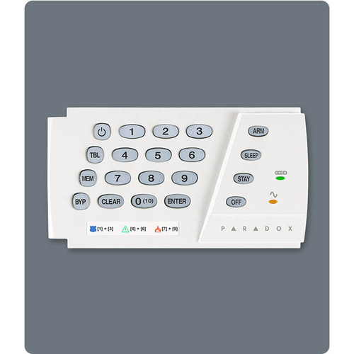 Paradox K35 32-Character Hardwired Fixed LCD Keypad Module 