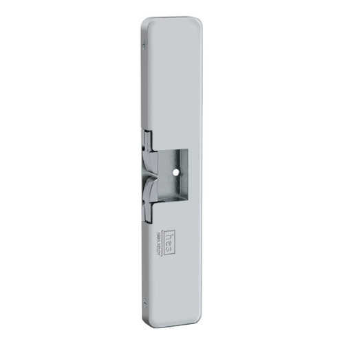 9400-630 door strike with satin stainless steel finish