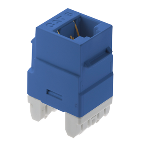 On-Q Cat 6 RJ45 Keystone Connector Blue