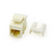 On-Q Cat 5e Quick Connect RJ45 Keystone Insert, Light Almond