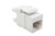 On-Q Cat 5e RJ45 Keystone Connector White