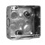 Hubbell 4 X 4 X 1 1/2" 21CU. Box