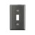 Eaton Stainless Steel Toggle Switch Wall Plate