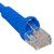 CAT5e Patch Cord, 10ft, Blue