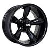  GTW 14" GODFATHER  Black Wheels with Choice of Street Tires - (Set of 4) 