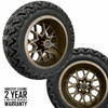 ProFormX 14" CHAOS Matte Bronze Wheels on 23x10x14 Predator A/T Tires (Set of 4) 