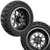 ProFormX 14" CHAOS Matte Gunmetal Wheels on 23x10x14 Predator A/T Tires (Set of 4) 