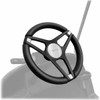 ProFormX Gussi Italia Molino Black Steering Wheel with Adapter Fits E-Z-Go TXT & RXV 