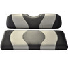  Madjax WAVE Black/Silver Rear Seat Cushion Set 