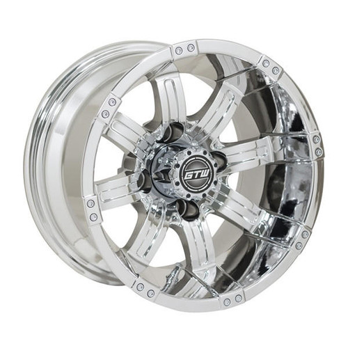  GTW 12" TEMPEST Chrome Wheels with Choice of Off-Road Tires - (Set of 4) 